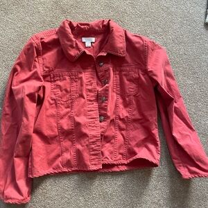 Christopher & Banks Scarlet Jacket